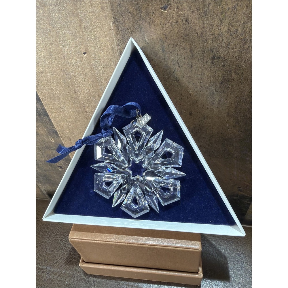Swarovski Crystal 1999 Annual Edition Christmas Ornament Star Snowflake No COA